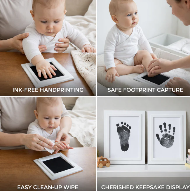 Baby Hand & Footprint Kit – Keepsake Set for Toddlers - Image 4