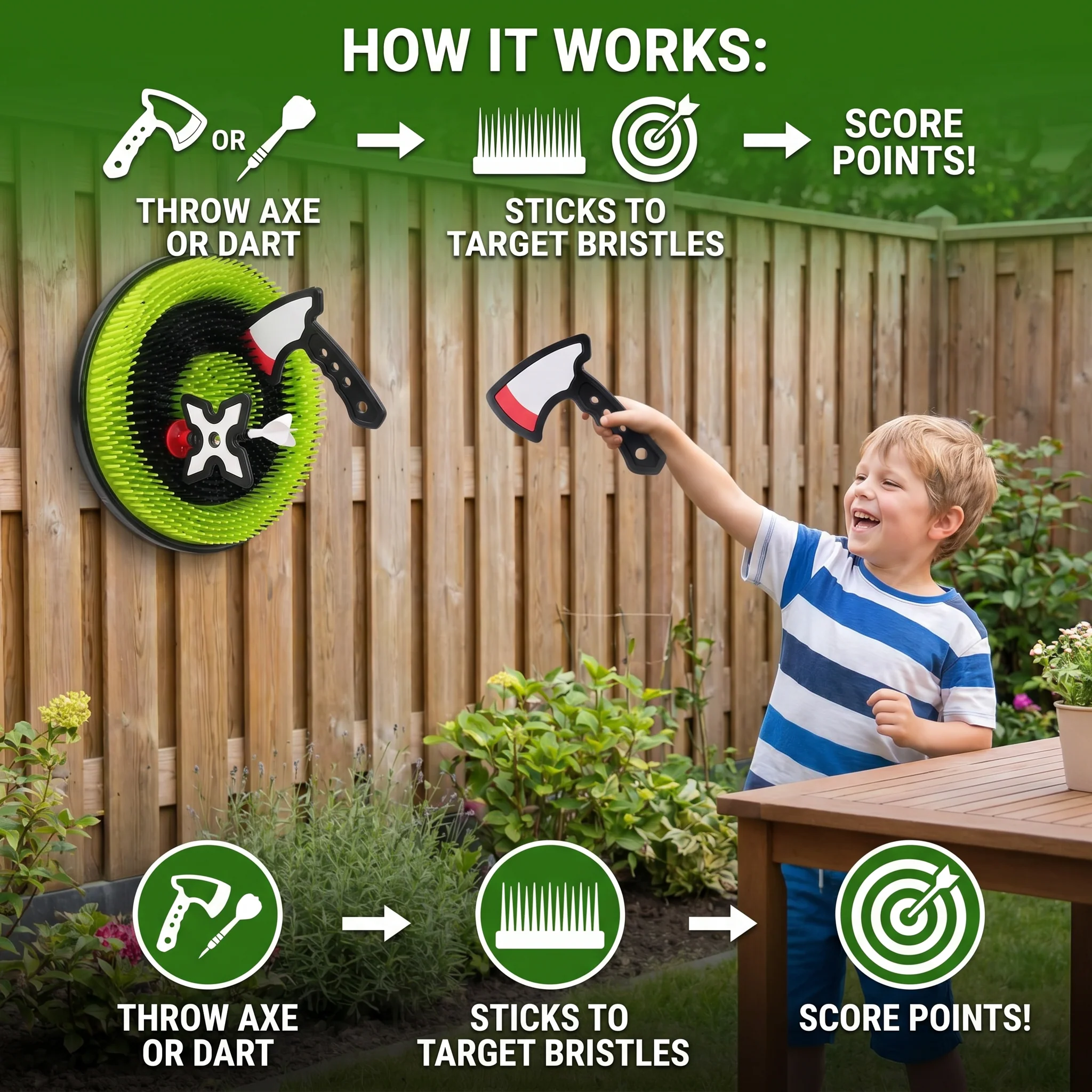 Backyard Axe Throwing Game - Image 4