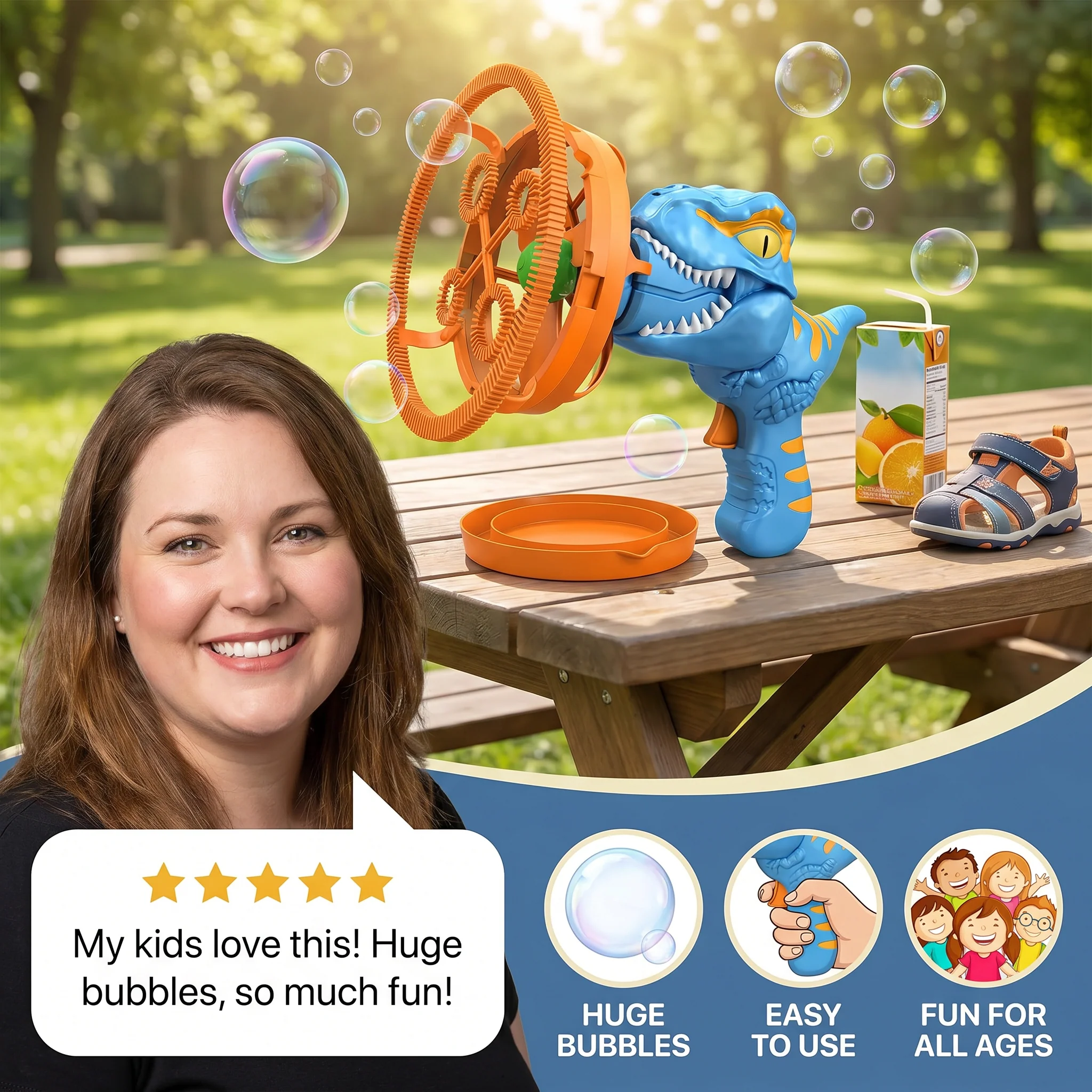 Dino Bubble Cannon - Image 2
