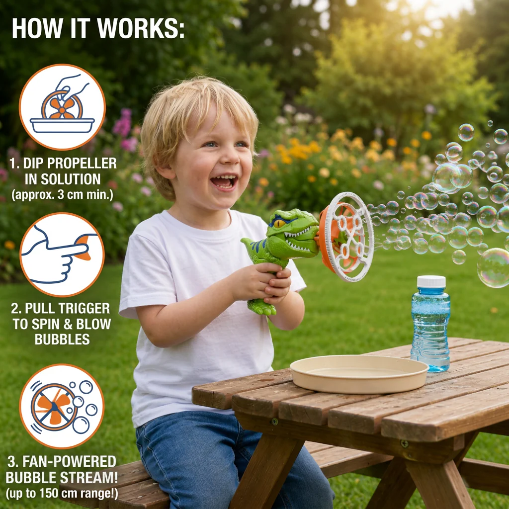 Dino Bubble Cannon - Image 3