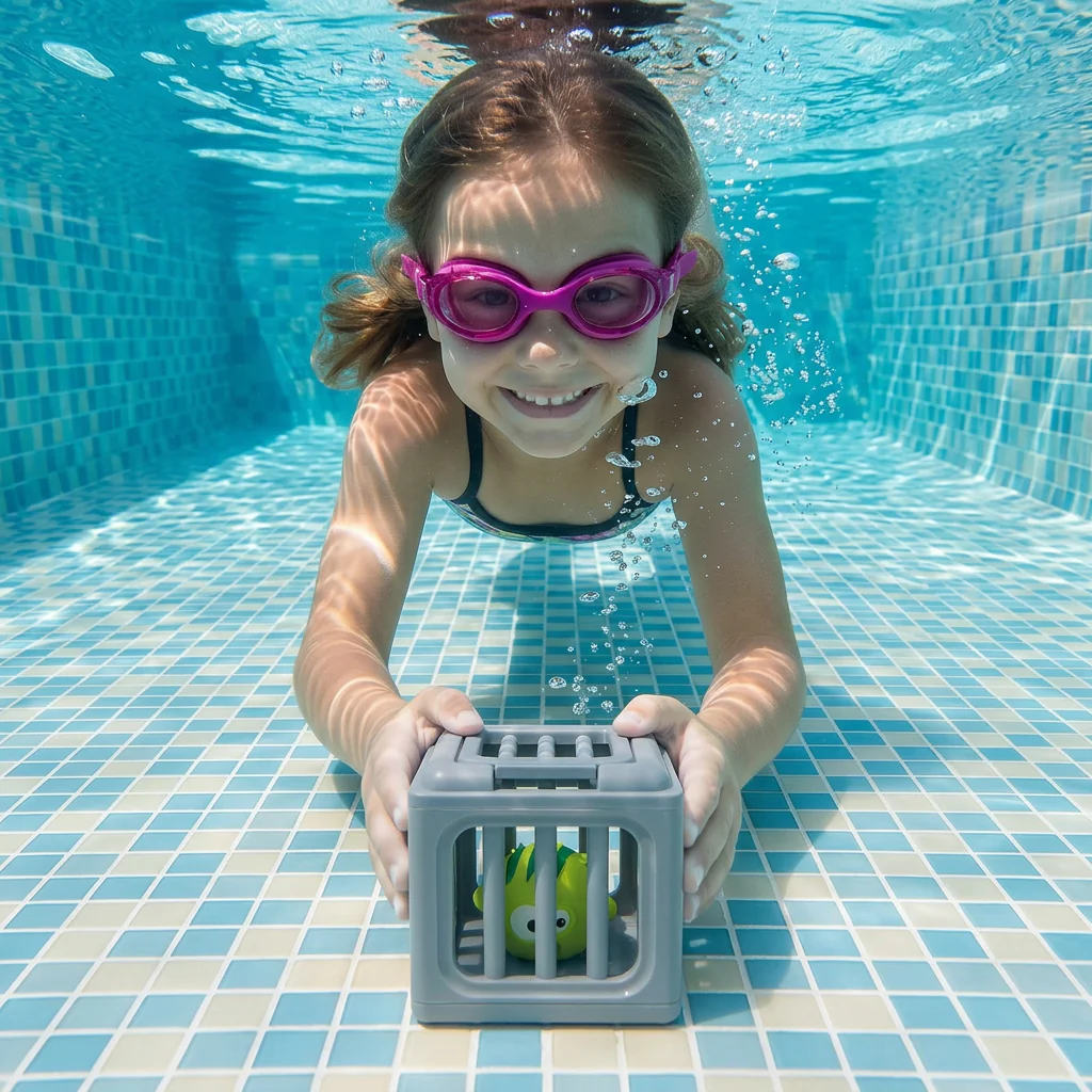 Diving Toy Set with Sinking Animals