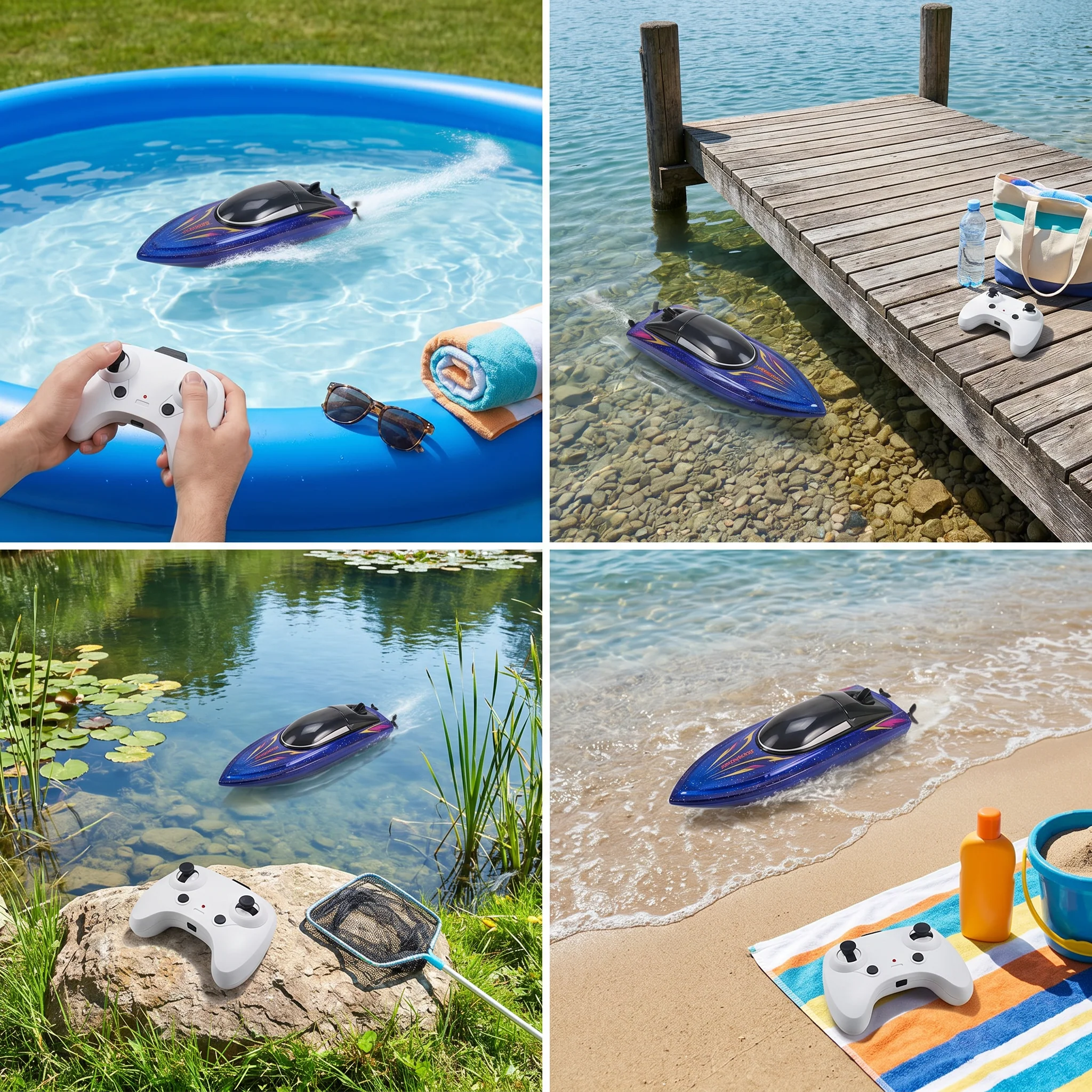 Electric Racing Boat for Fast Water Fun in Summer - Image 4