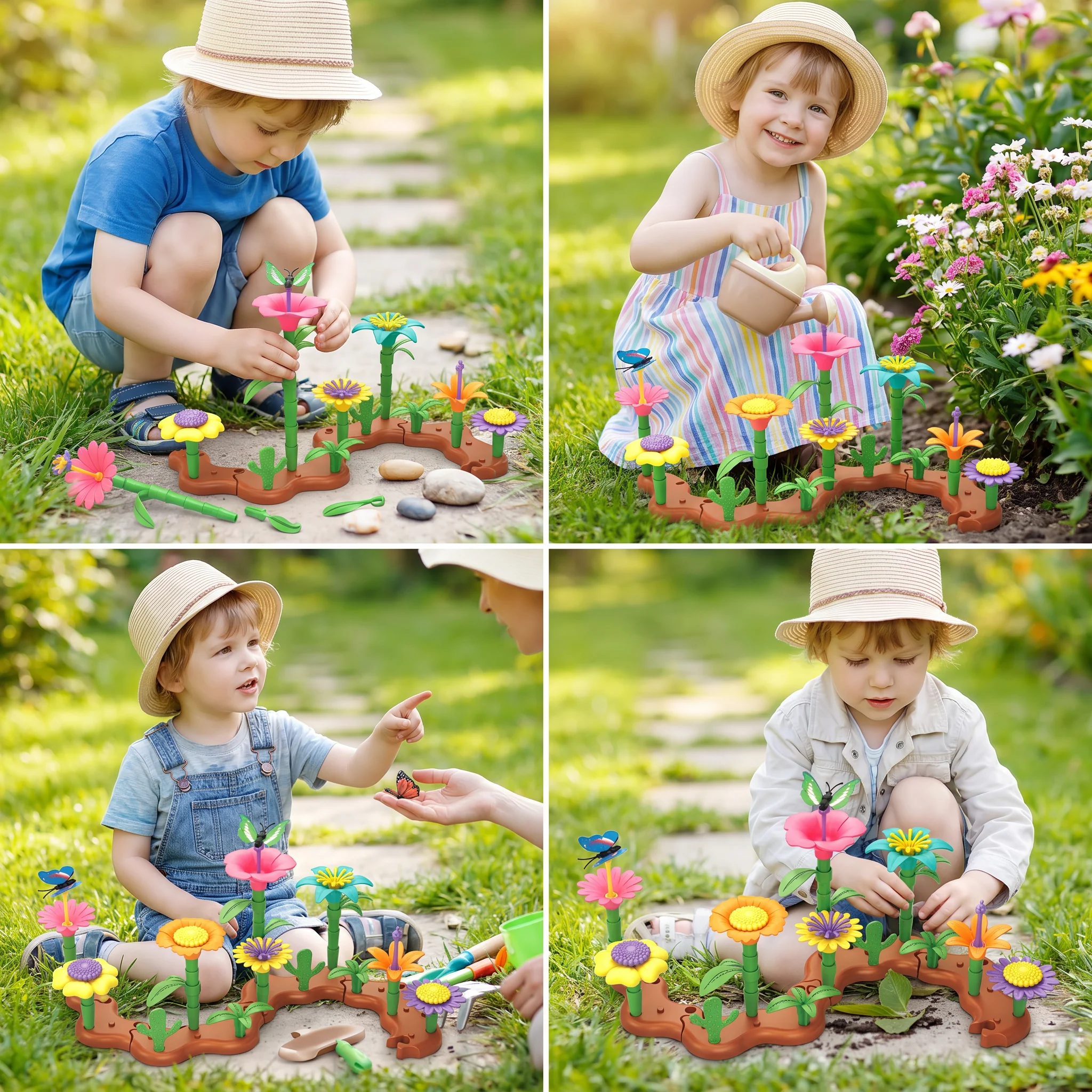 Flower Garden Building Toy for Kids – Creative Planting & Learning Playset for Little Gardeners - Image 4
