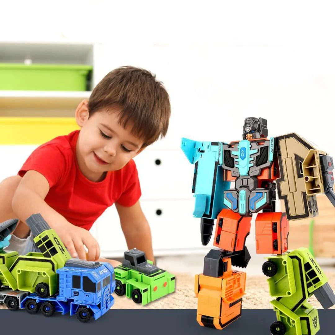 Foldable Number Vehicle Kids Toy