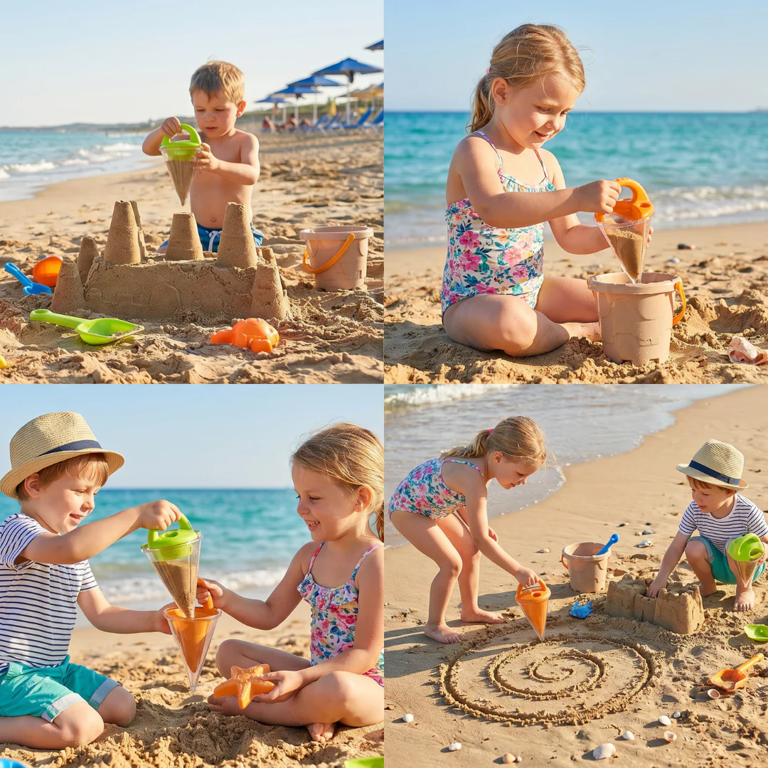 Kids Beach Sand Funnel Toy - Image 4