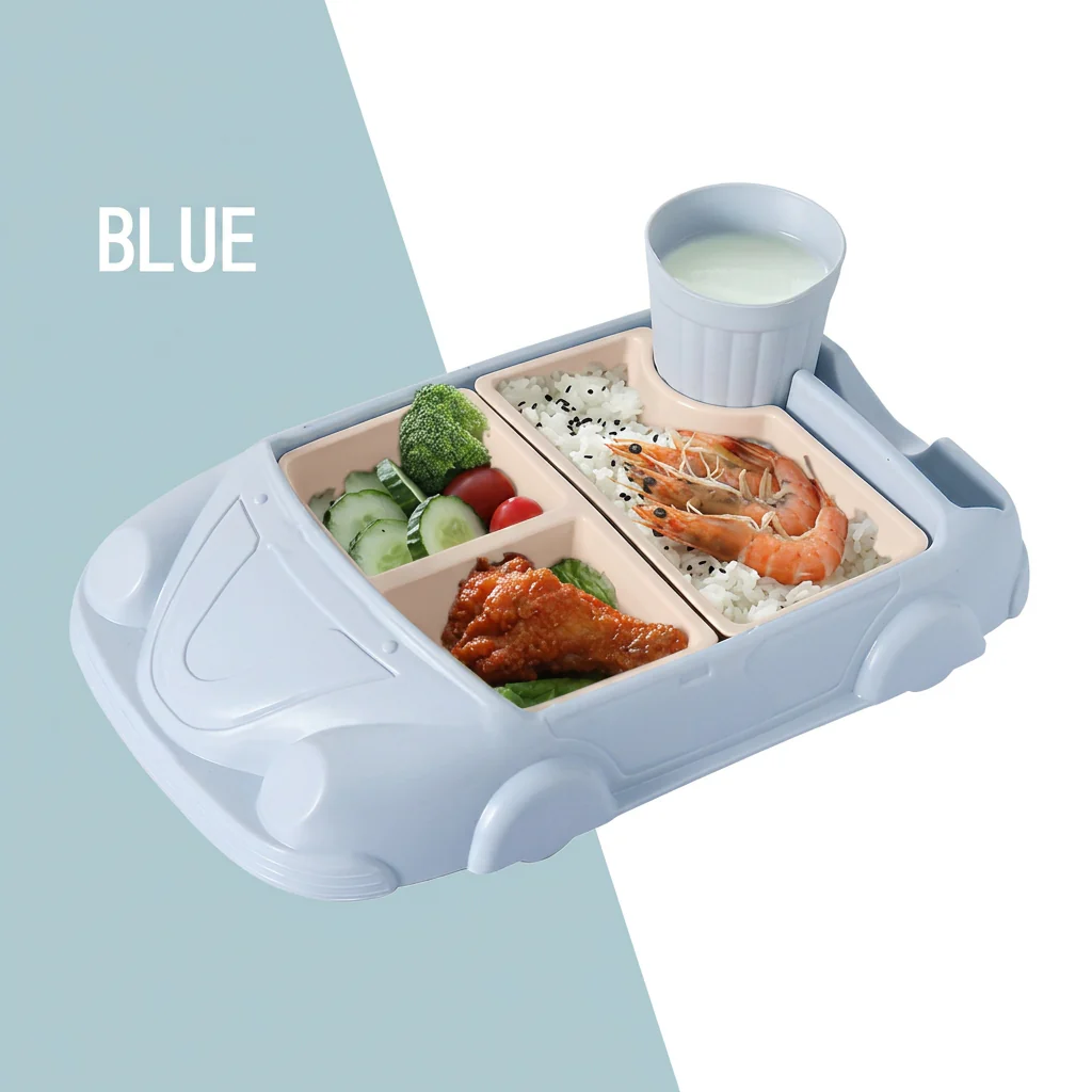 Kids Dinnerware Set in Car Design - Image 8