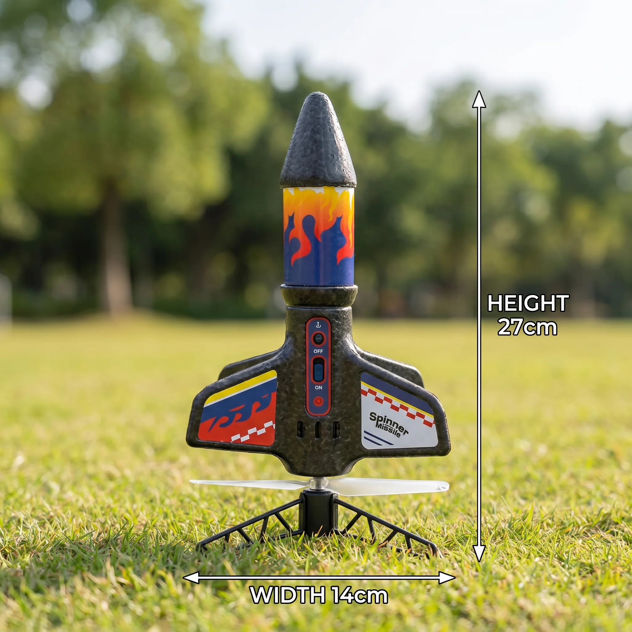 Kids Rocket Launcher with Parachute – Motorized Toy Rocket for Outdoor Adventures - Image 5