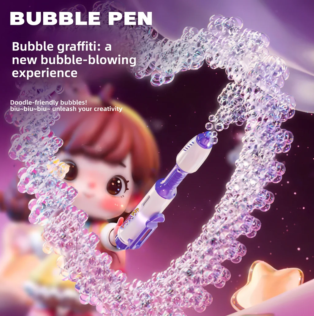 Magic Bubble Blaster Pen – Automatic Bubble Wand for Kids - Image 2