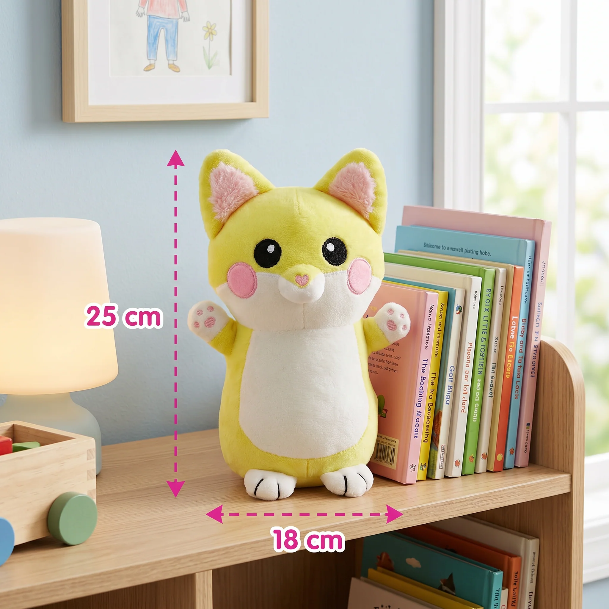 Magic Plush with Glow Drawing Pen – Interactive Light-Up Cuddly Toy for Kids - Image 6