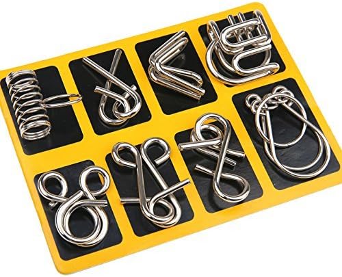 Metal Brain Teaser Ring Set - Image 5