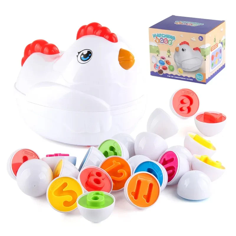 Montessori Shapes and Colors Chicken - Image 5