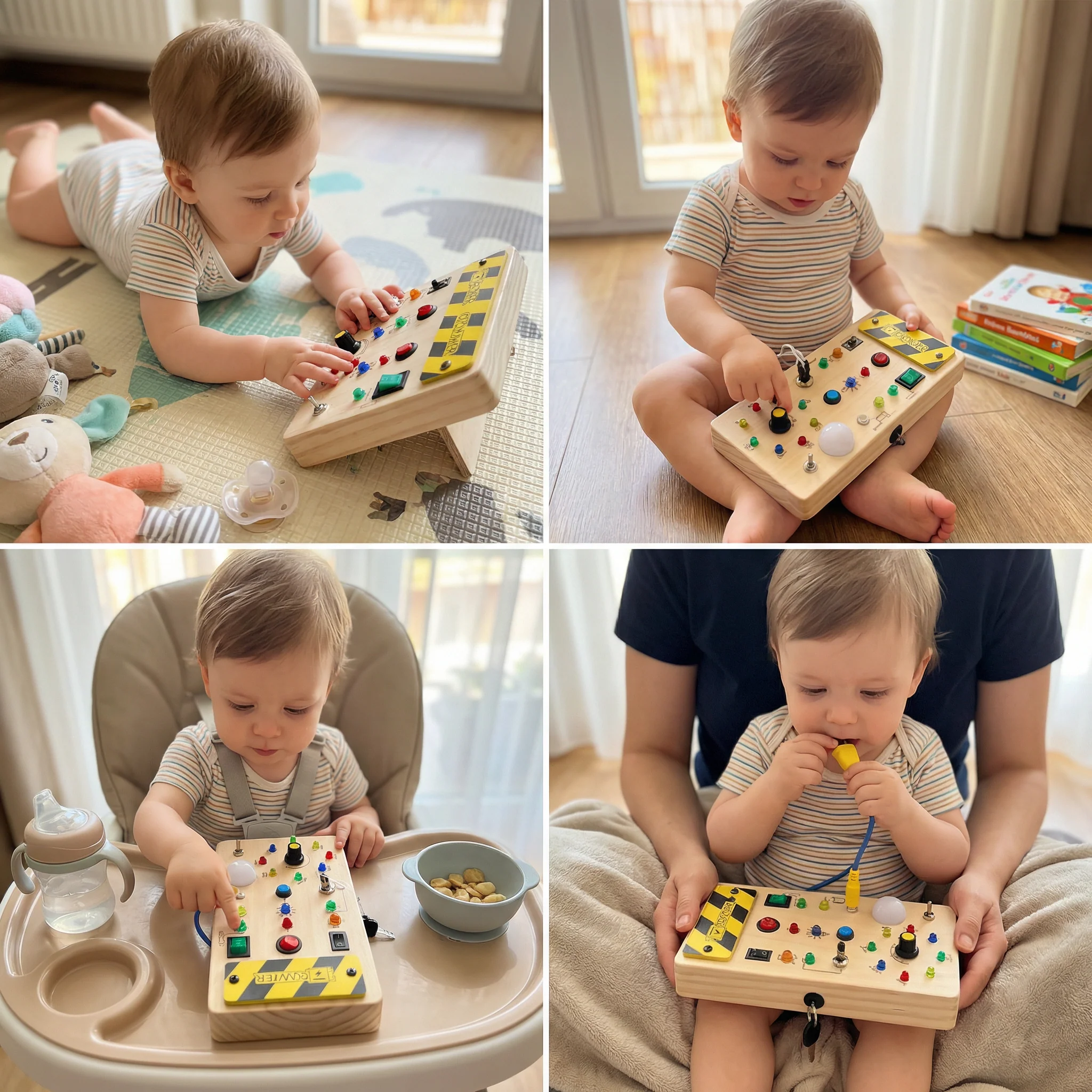 Montessori Wooden Activity Board - Image 4