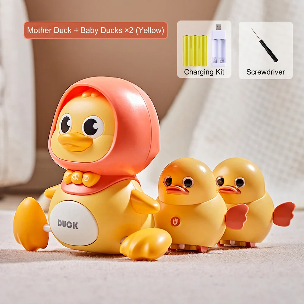 Musical Duck Family Crawling & Learning Toy for Babies - Image 8