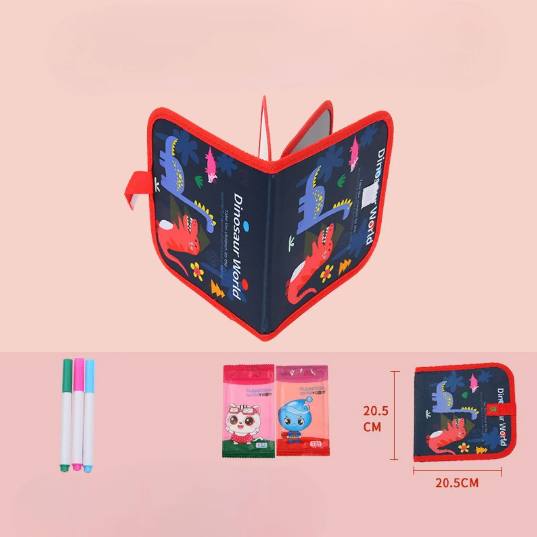 Portable reusable drawing book for children - Image 10