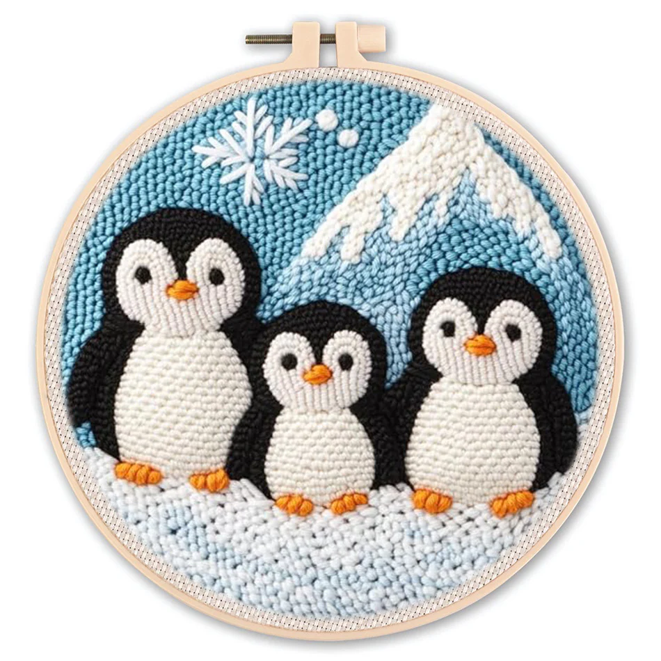Punch Needle Embroidery Starter Kit – Beginner DIY Set with Beautiful Patterns - Image 11