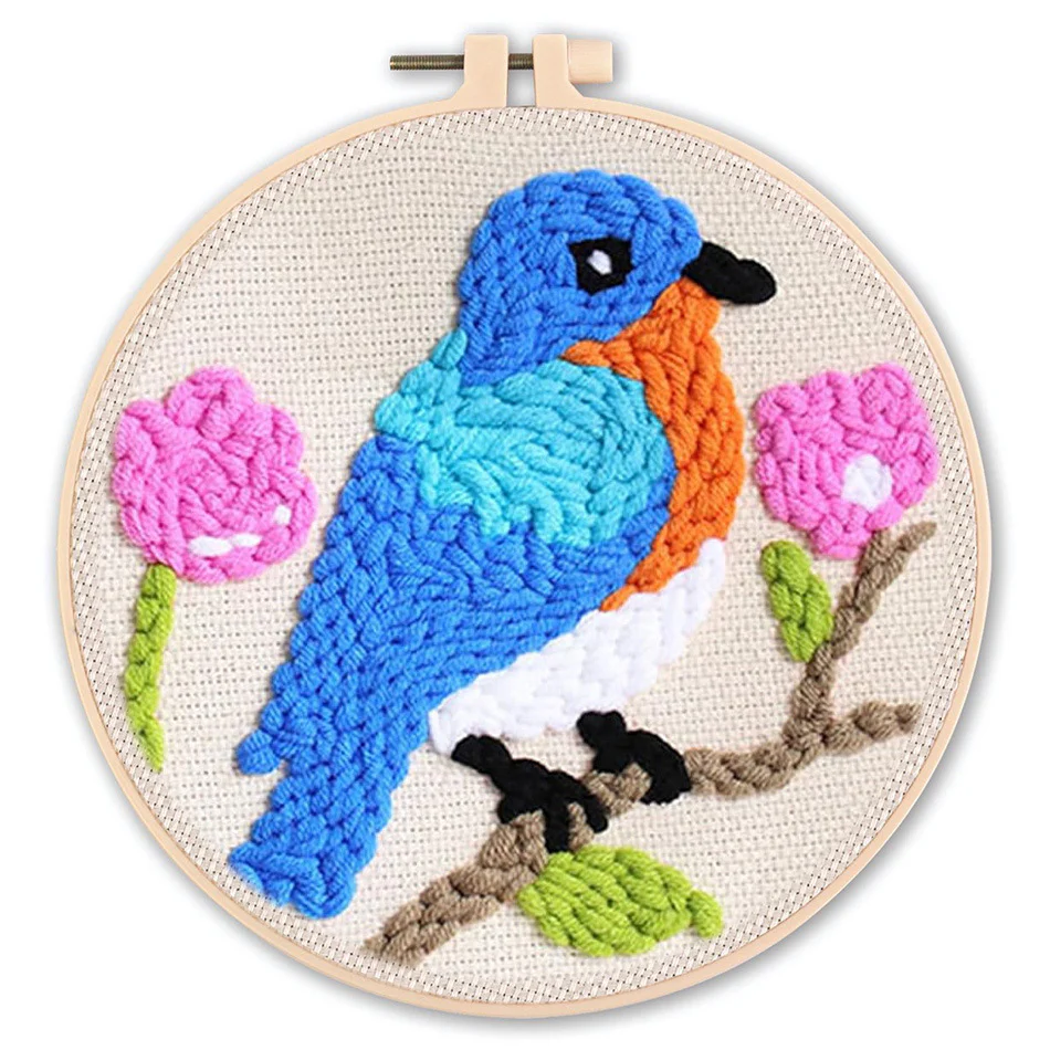Punch Needle Embroidery Starter Kit – Beginner DIY Set with Beautiful Patterns - Image 13