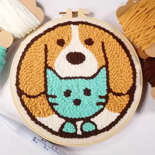 Punch Needle Embroidery Starter Kit – Beginner DIY Set with Beautiful Patterns - Image 6