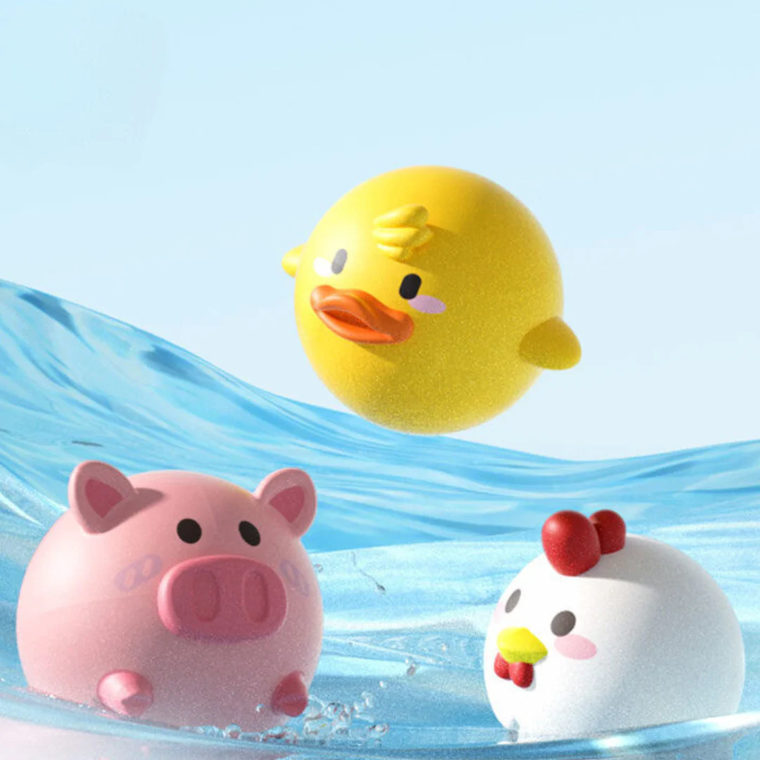 Self-Luminous Bath Toy with Landing Net - Image 6