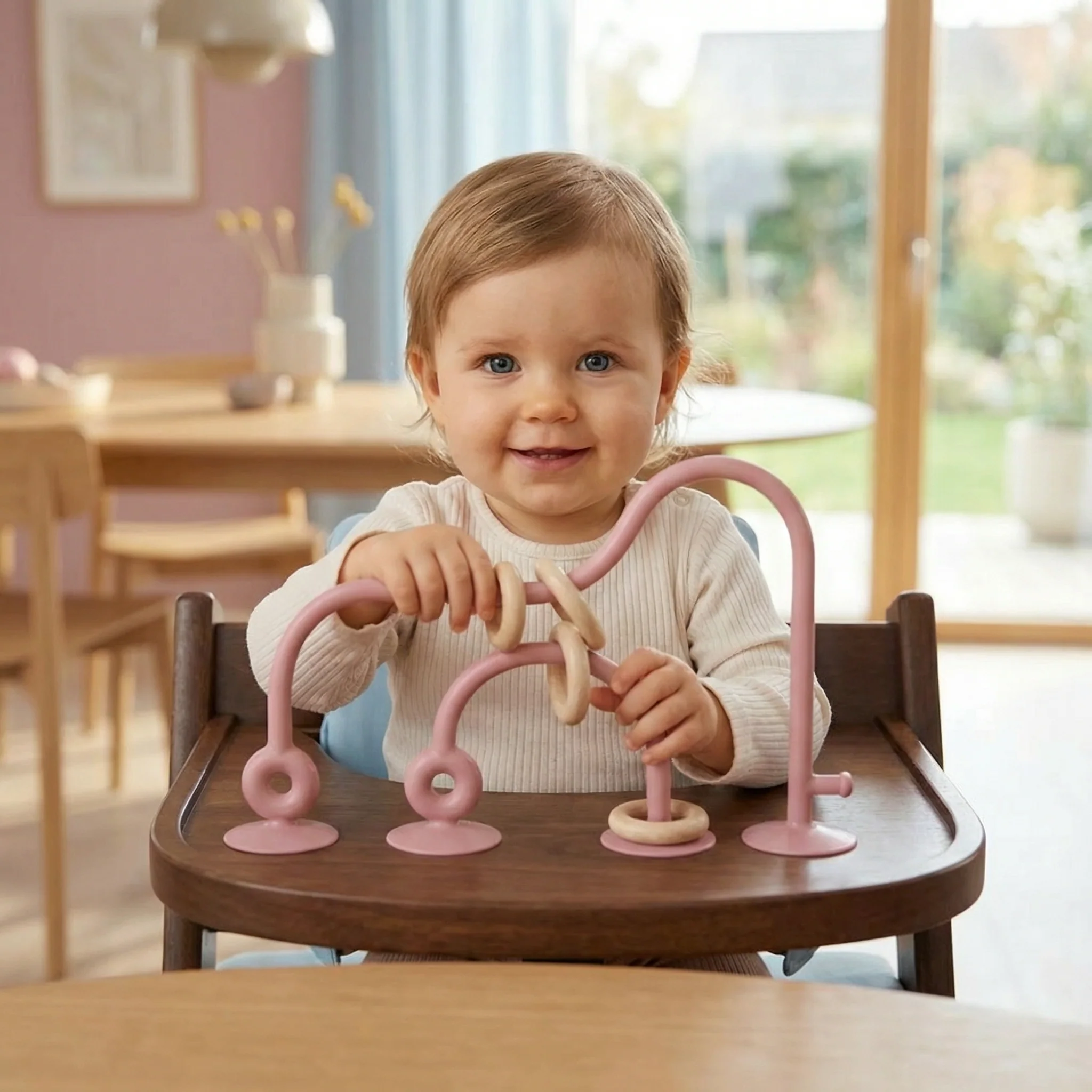 Silicone Baby Activity Toy – Suction Cup Learning Toy for Table & High Chair - Image 7