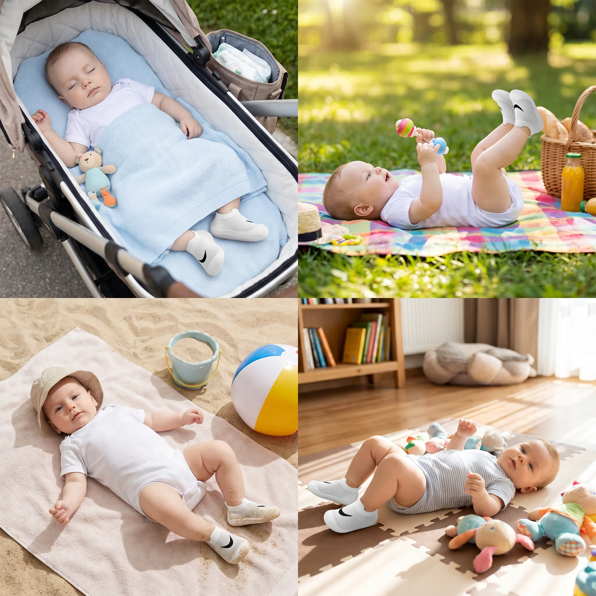 Summer Baby Shoes with Non-slip Soles and Breathable Material - Image 4
