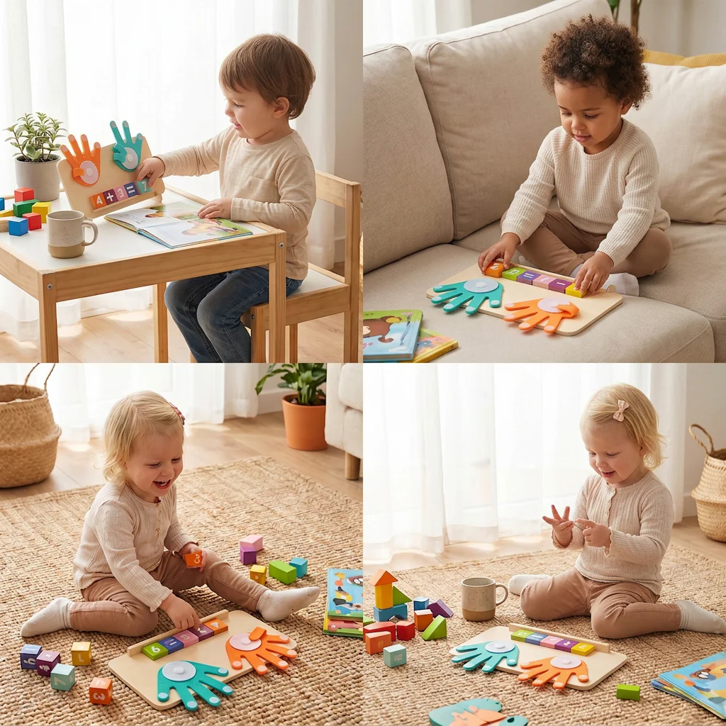 Wooden Finger Counting Board - Image 4