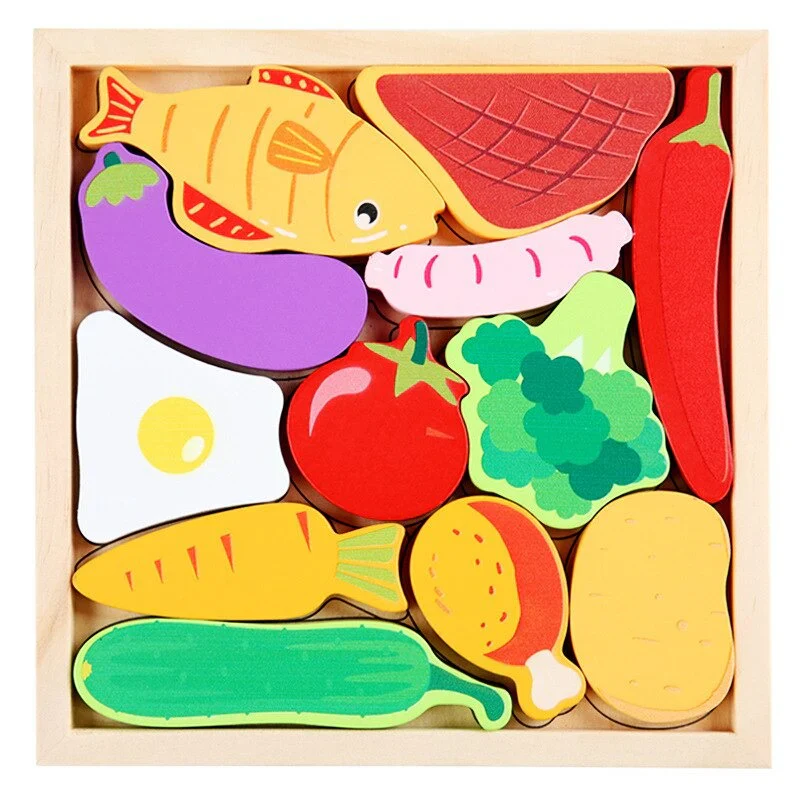 WoodlandPuzzle - How Do the Shapes Fit Into the Frame? - Shape Puzzle - Image 7